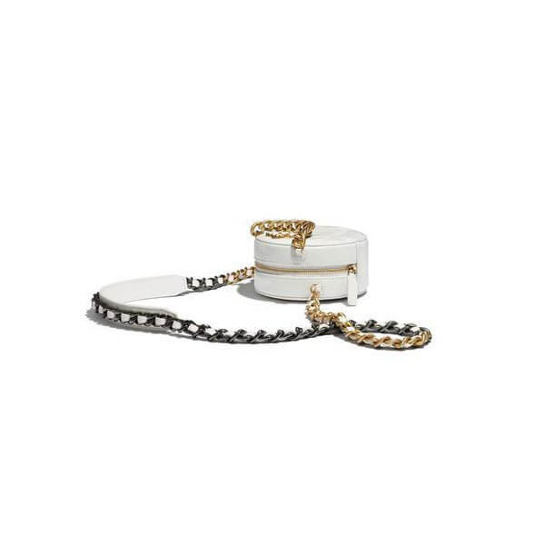 21SS新作 シャネル チェーン付きポシェット ラウンド バッグ 偽物 AP0945 B04580 10601